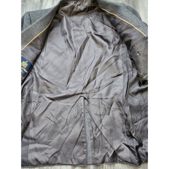 Sterling & Hunt Sport Coat Mens 42 100% Pure Camel Hair Gray 2-Button Blazer - Picture 12 of 16